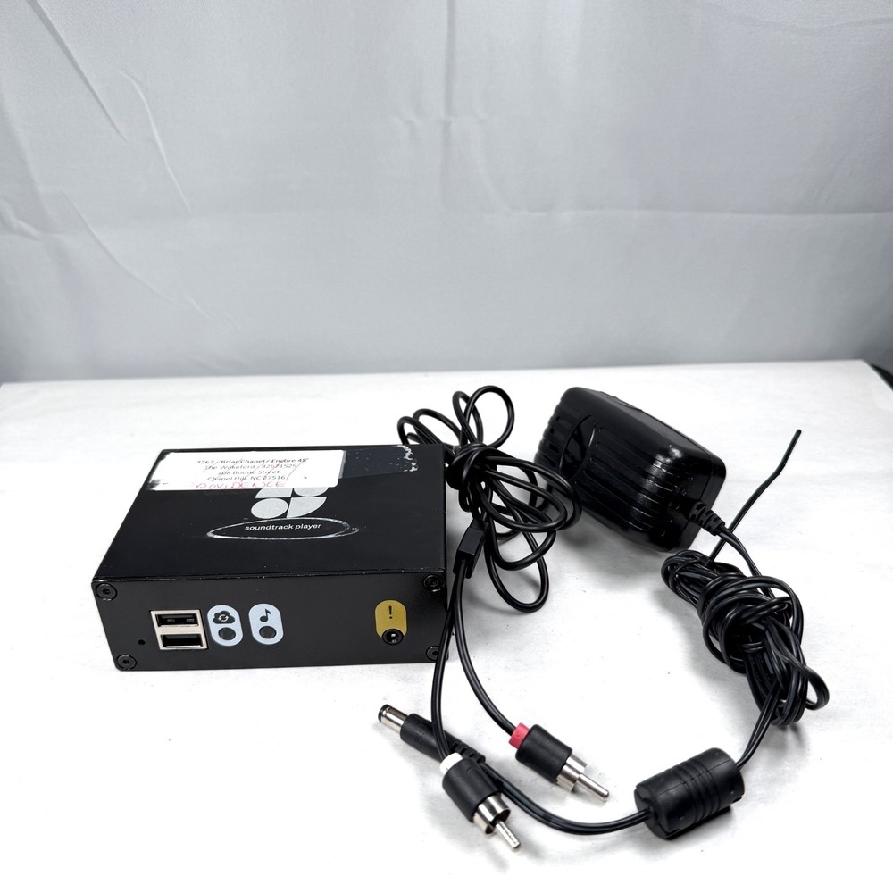 Barix M401 Soundtrack Player with Cables and Power Supply / Tested / Working